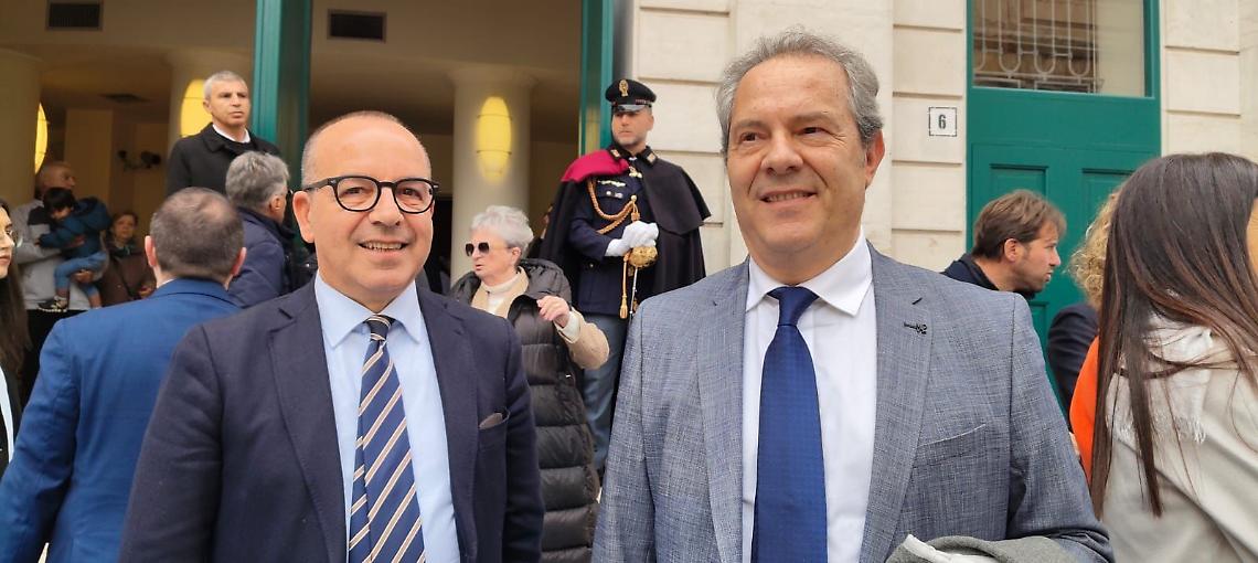 Ruggiero Mennea e Francesco Spina