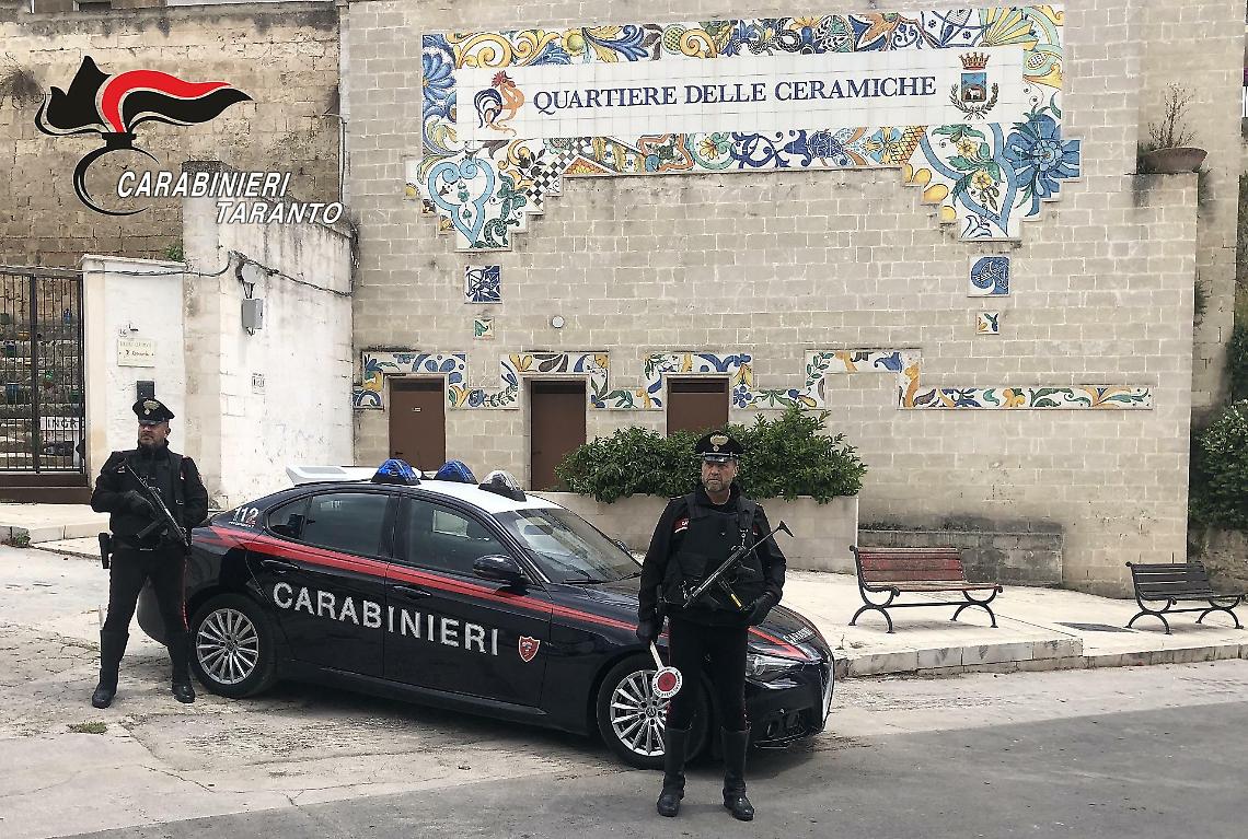 I carabinieri a Grottaglie