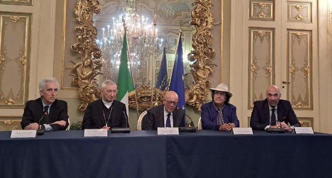 L'incontro a Bari al termine della missione di pace - foto "L'isola che non c'è -Latiano"