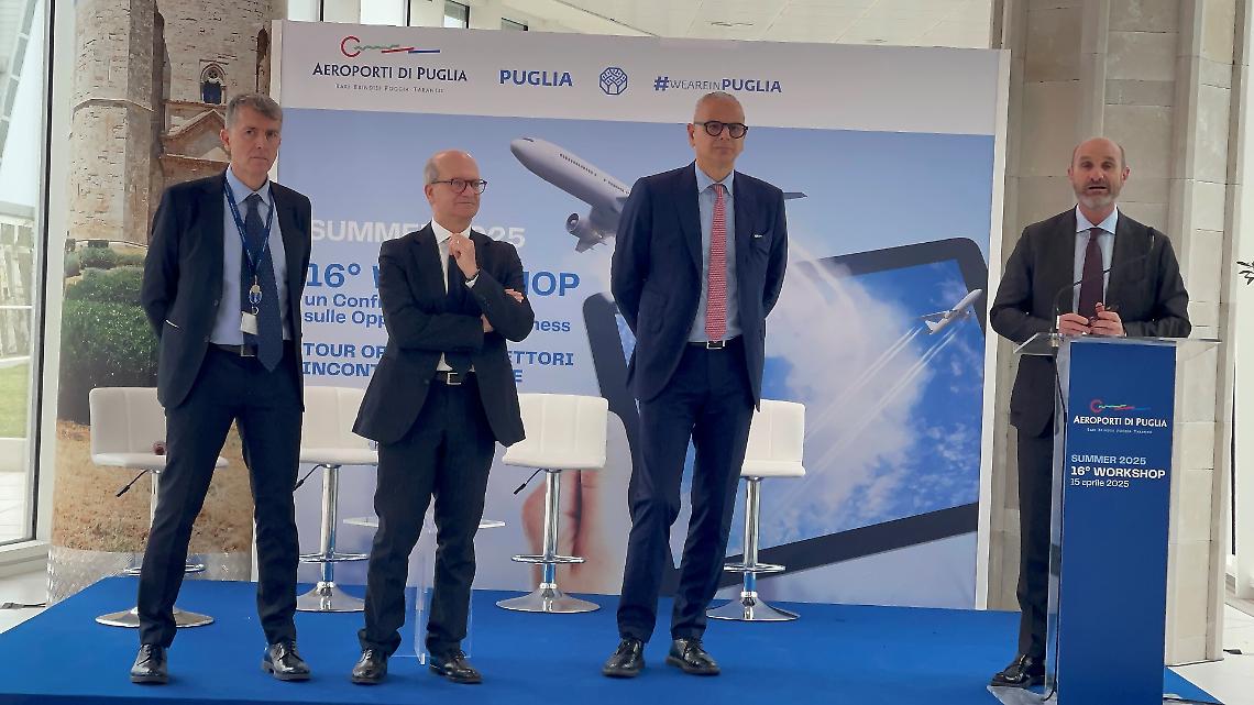 Da sinistra Nicola Lapenna, Patrizio Summa, Marco Catamer&ograve; e Antonio Vasile