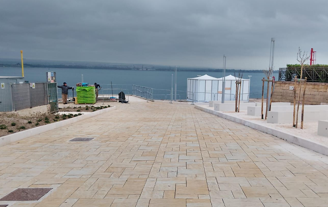 Il waterfront della discesa Vasto