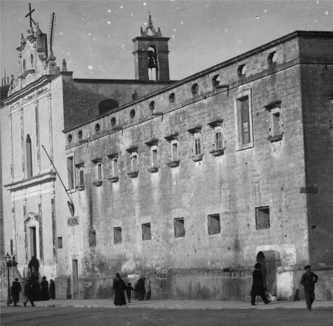 Facciata del Museo di Taranto fine '800
