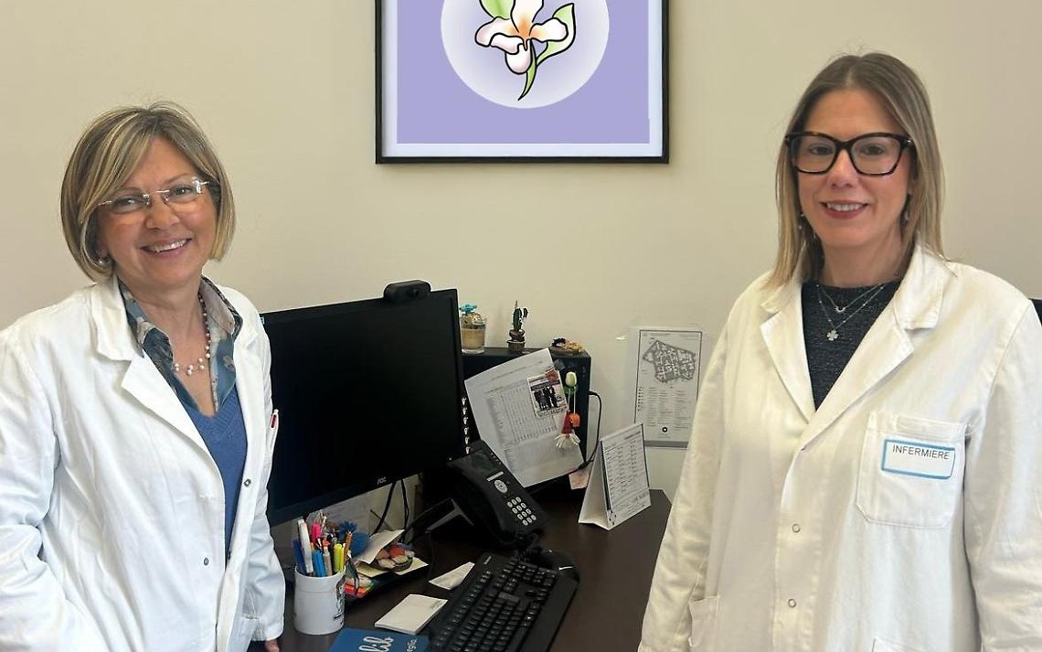 Le infermiere allo sportello malattie rare del Policlinico di Bari