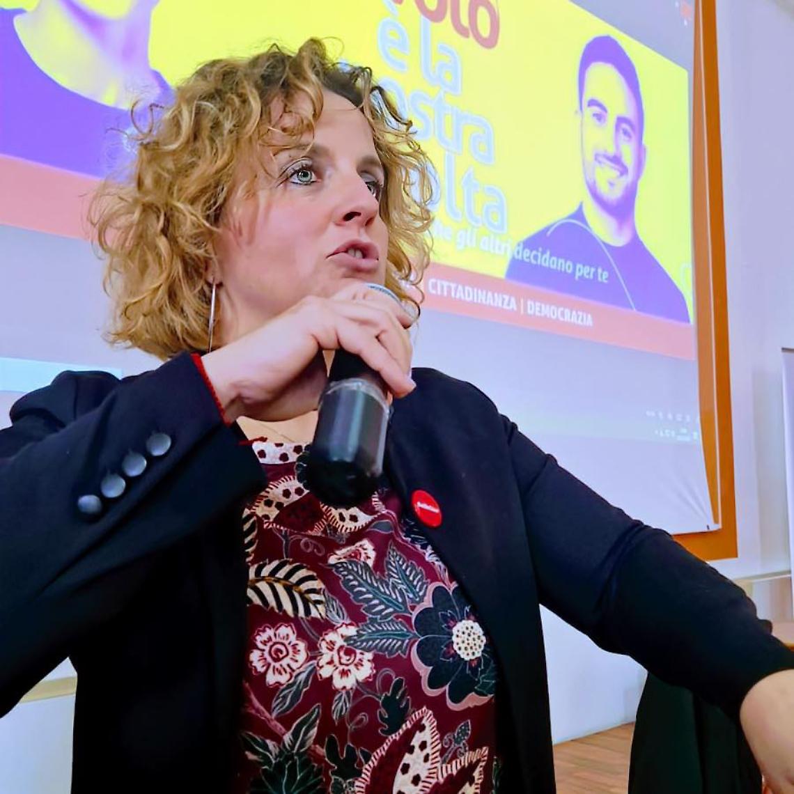 Gigia Bucci, segretaria generale della Cgil Puglia