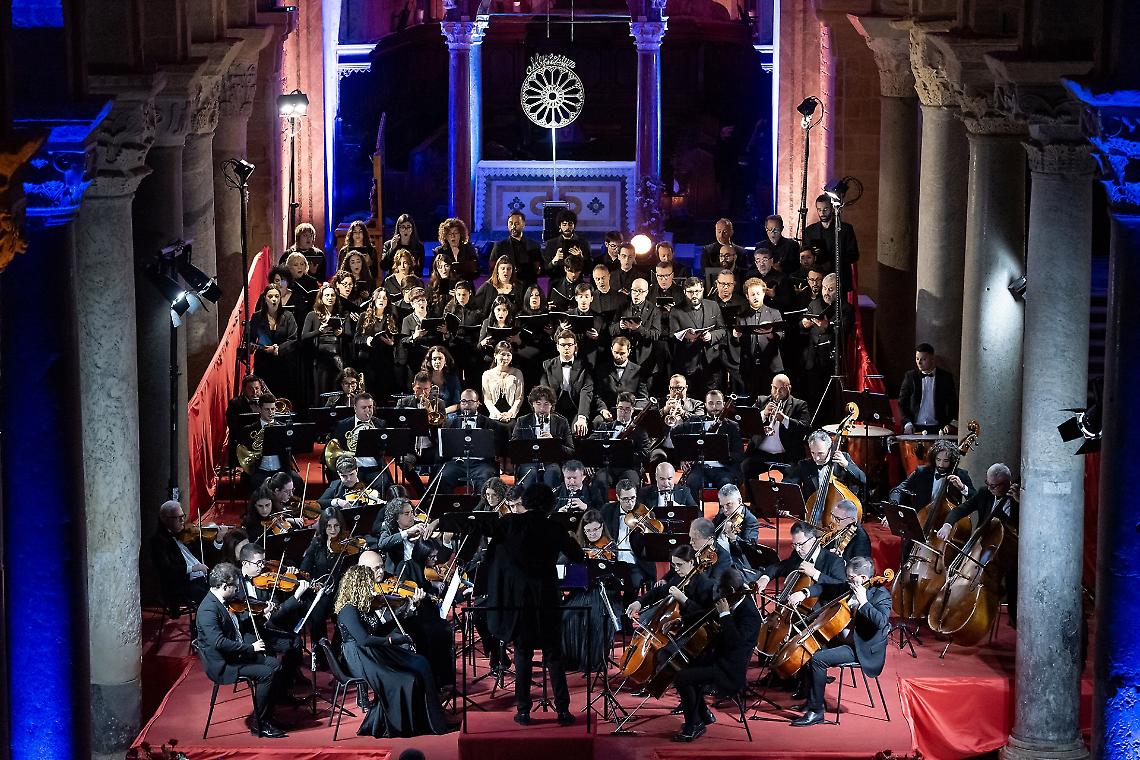 L'Orchestra della Magna Grecia a San Cataldo (foto di Aurelio Castellaneta)