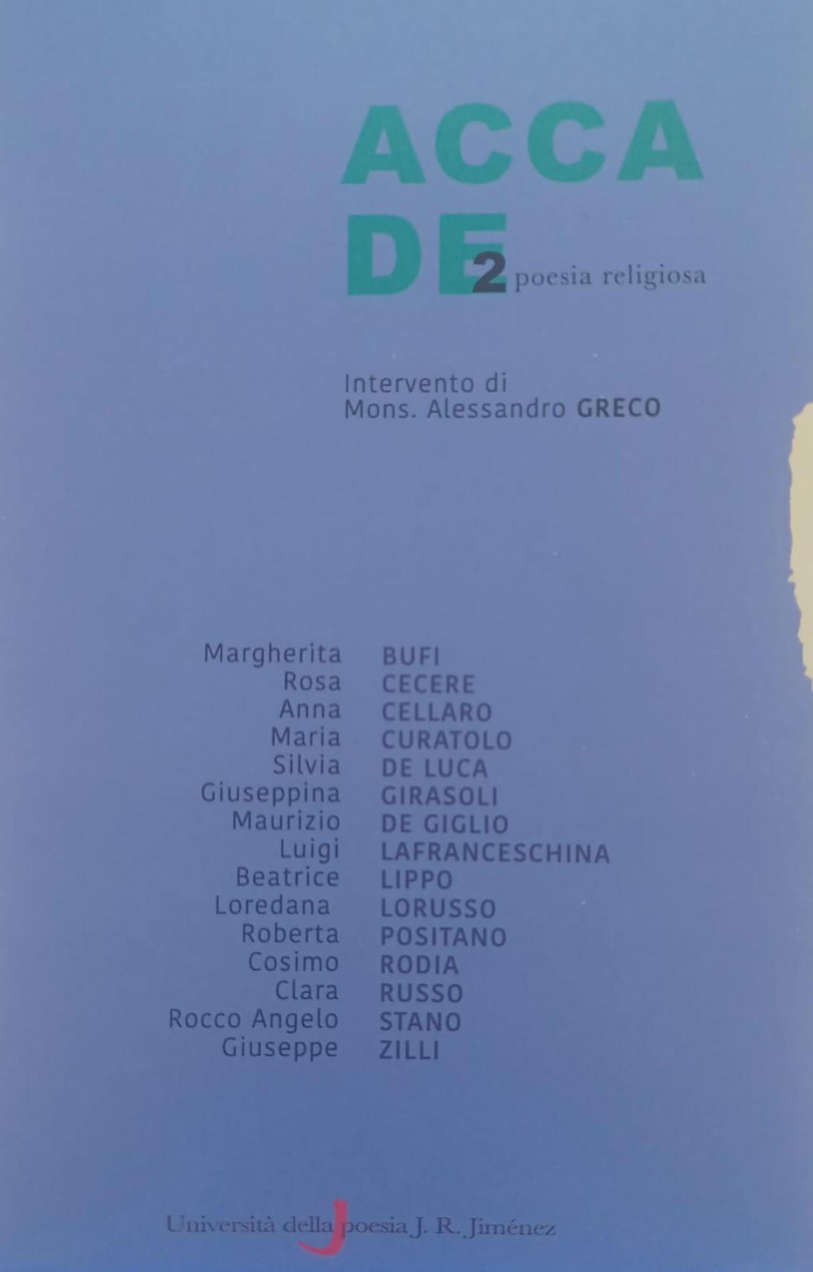 La copertina della pubblicazione "Accade 2"