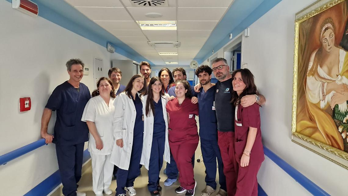 Equipe dell’Ospedale Di Venere di Bari