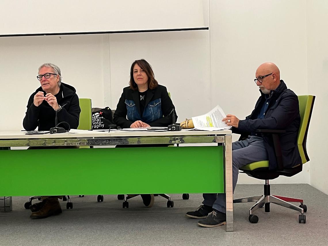 Da sinistra: Antonello Di Gennaro, Carla Cantore, Ottavio Gurrado