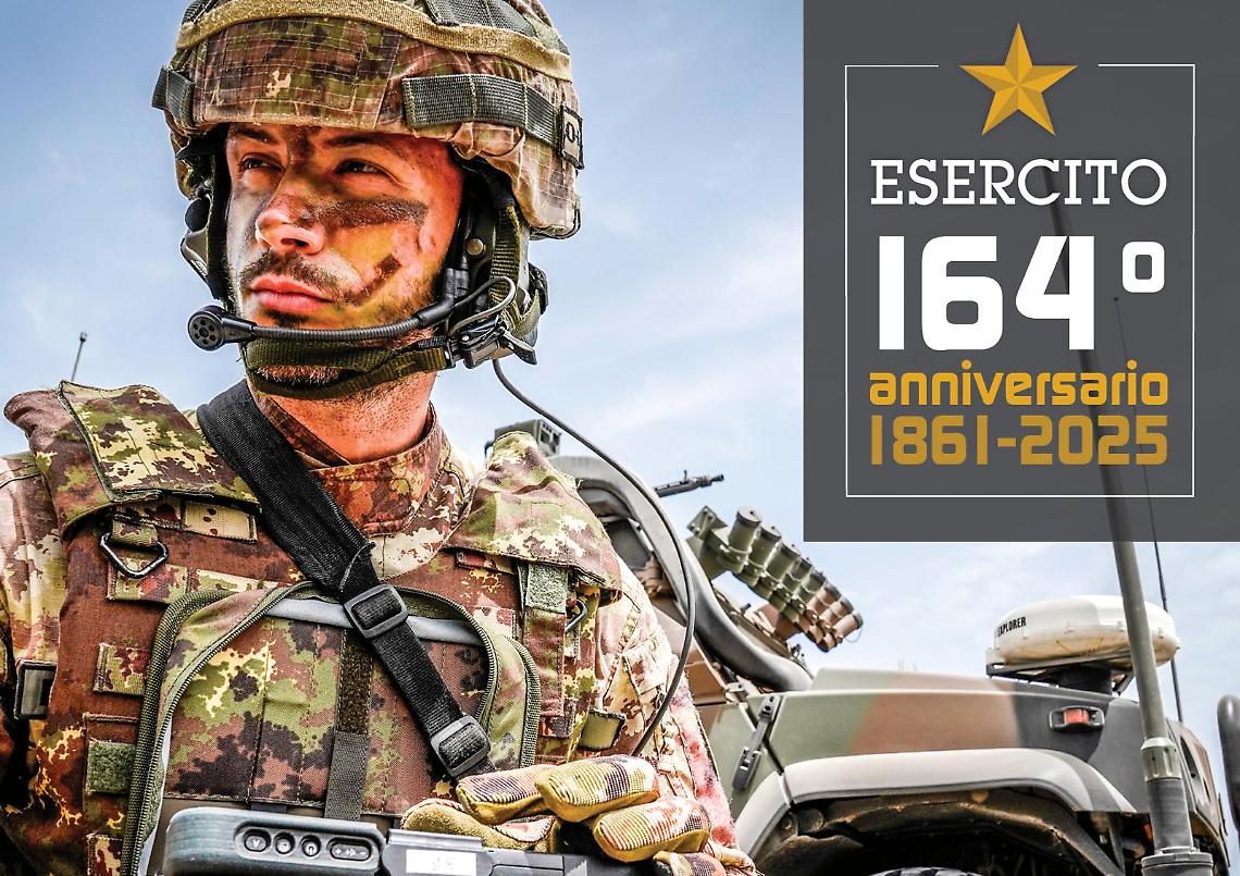 Le celebrazioni per i 164 anni dell'esercito