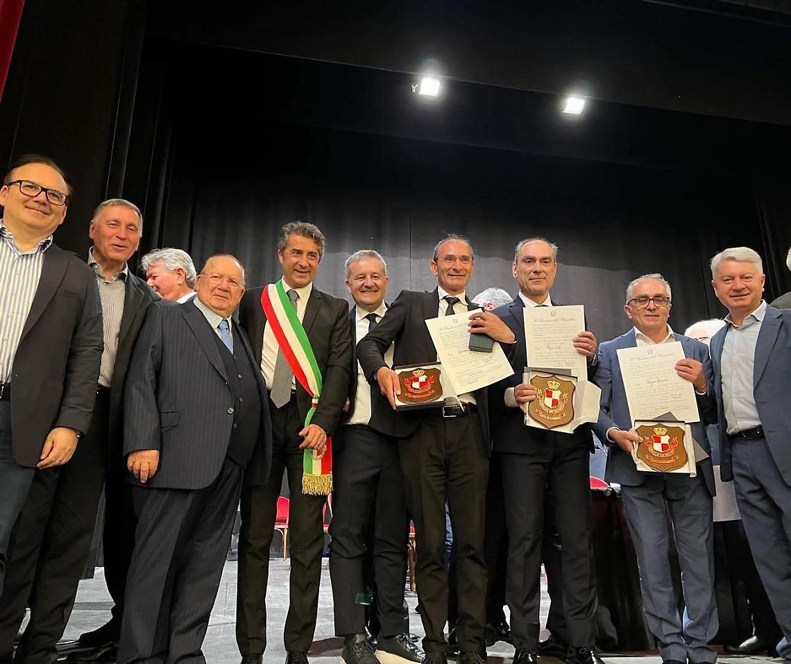 La consegna delle Stelle al merito del Lavoro a Bari - foto del Comune di Altamura