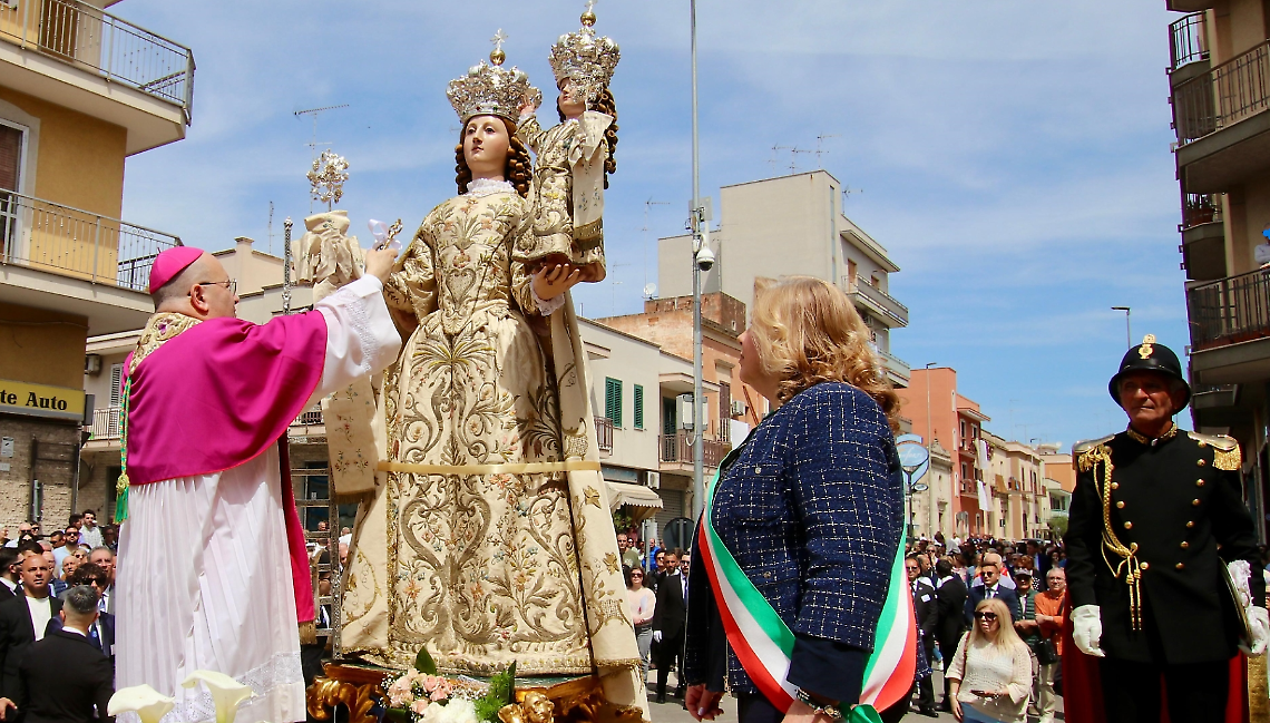 Massafra, un momento della cerimonia