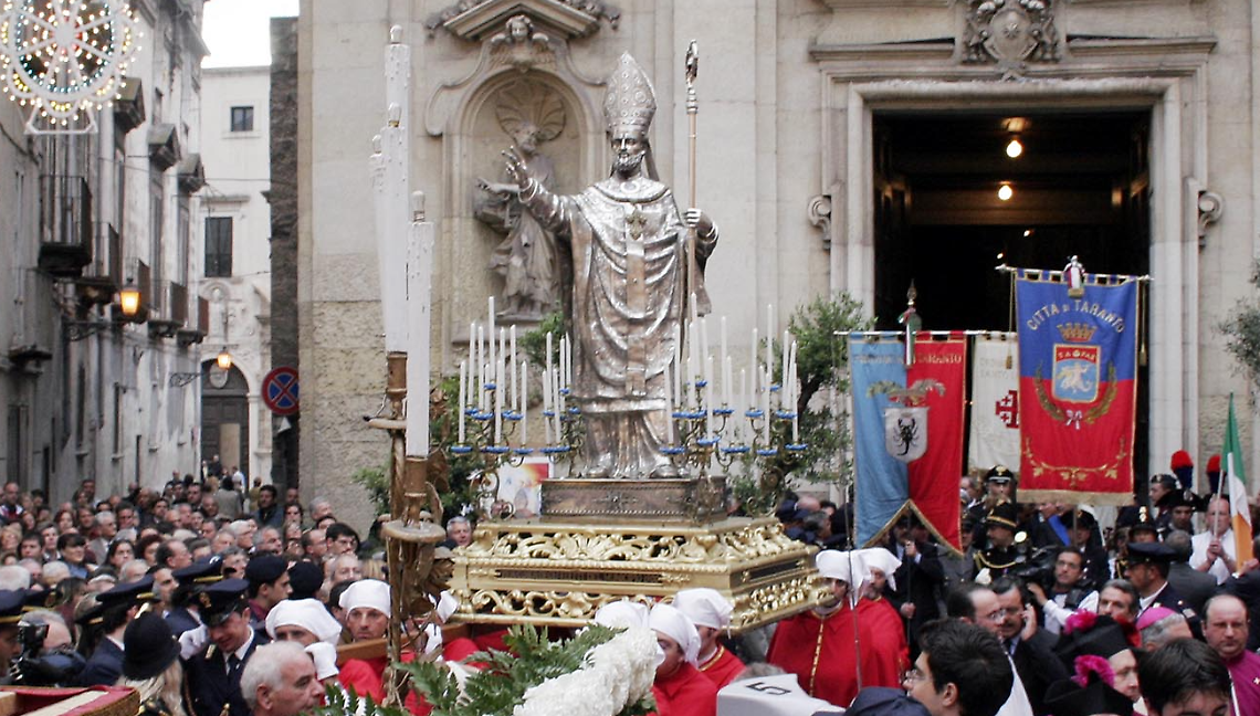 Processione di San Cataldo (foto d'archivio)