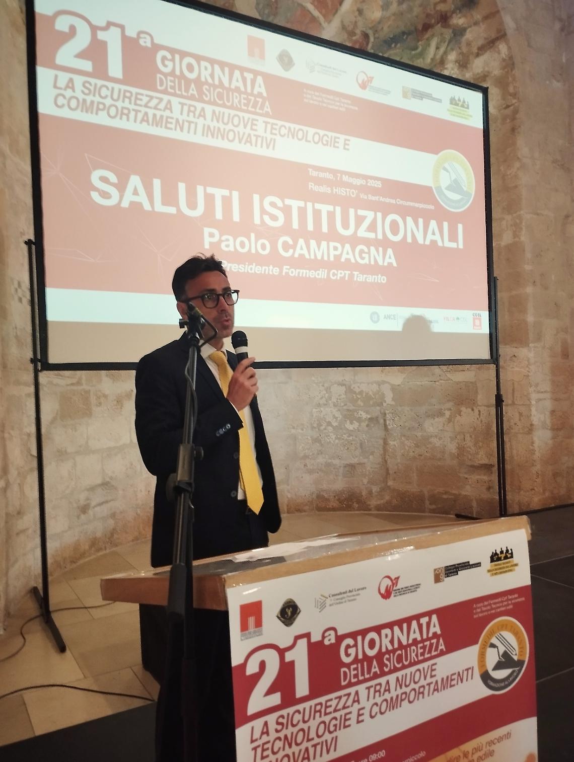 A Taranto si è parlato della sicurezza tra nuove tecnologie e comportamenti innovativi