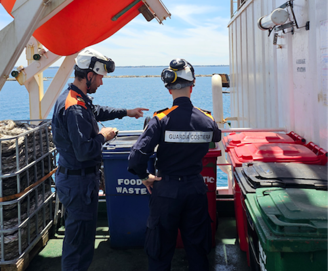 L'operazione condotta dalla Guardia Costiera