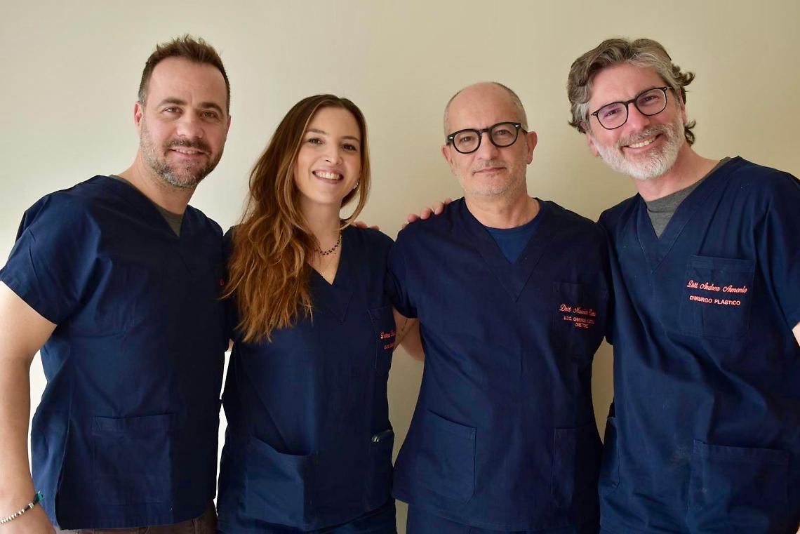 Da sin.: Valerio De Santis, Daniela Anna Cutrignelli, Cosmo Maurizio Ressa e Andrea Armenio