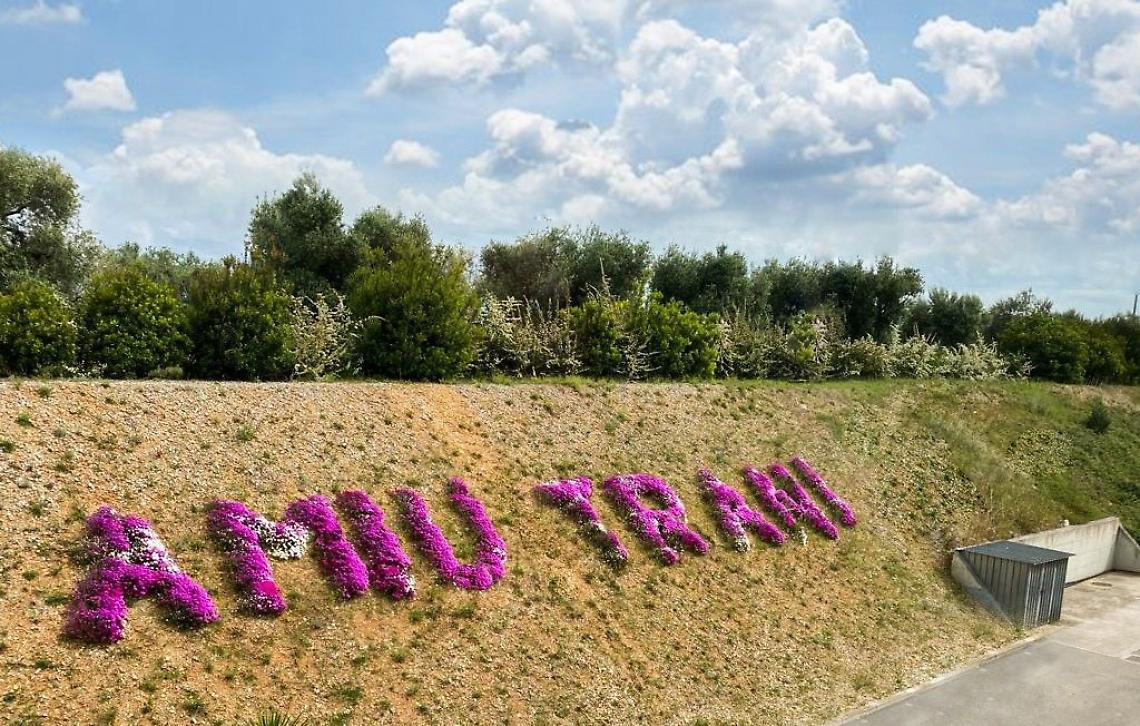 La sede dell'Amiu di Trani