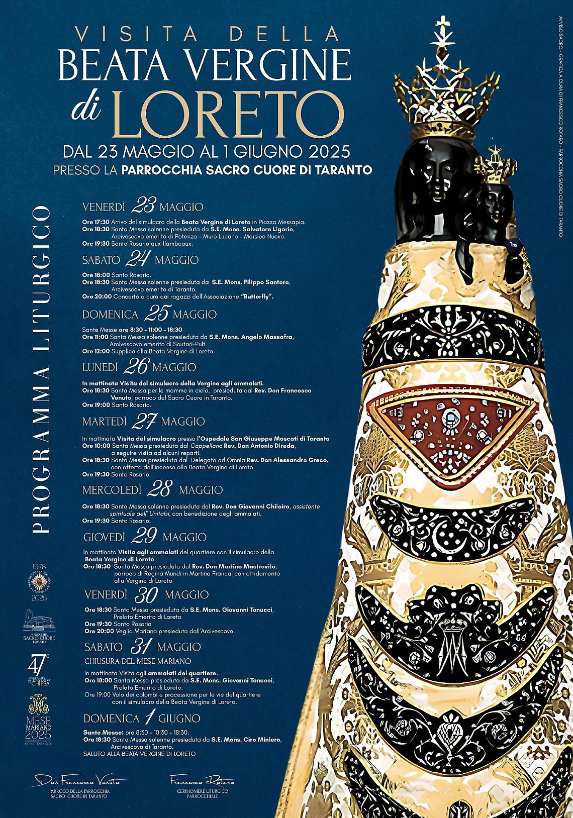 La locandina degli eventi