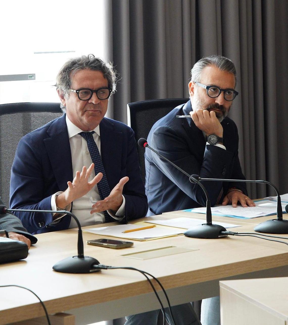 Fabiano Amati e Francesco Paolicelli