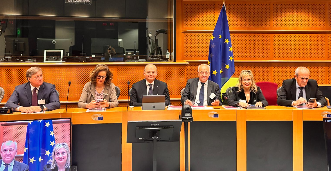 I  relatori del convegno internazionale di Bruxelles promosso da One Health Foundation 