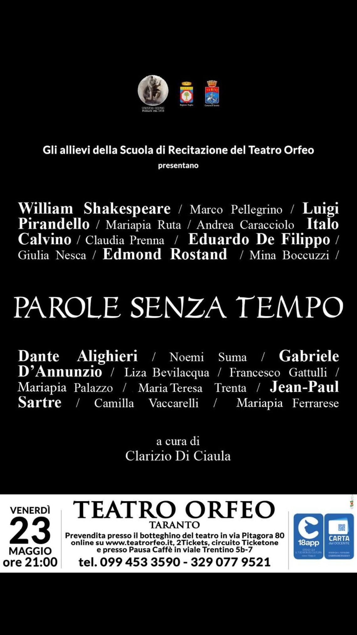 La locandina dell'evento