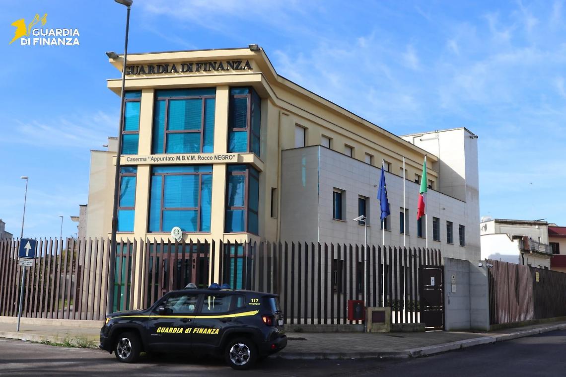 La Guardia di finanza di Maglie