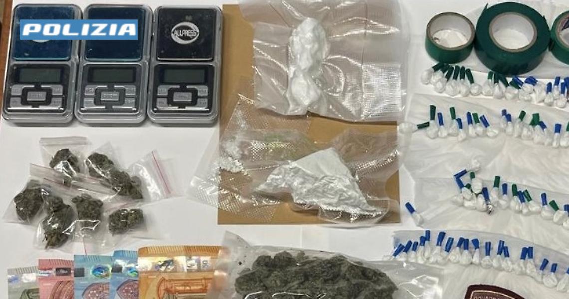 La droga sequestrata