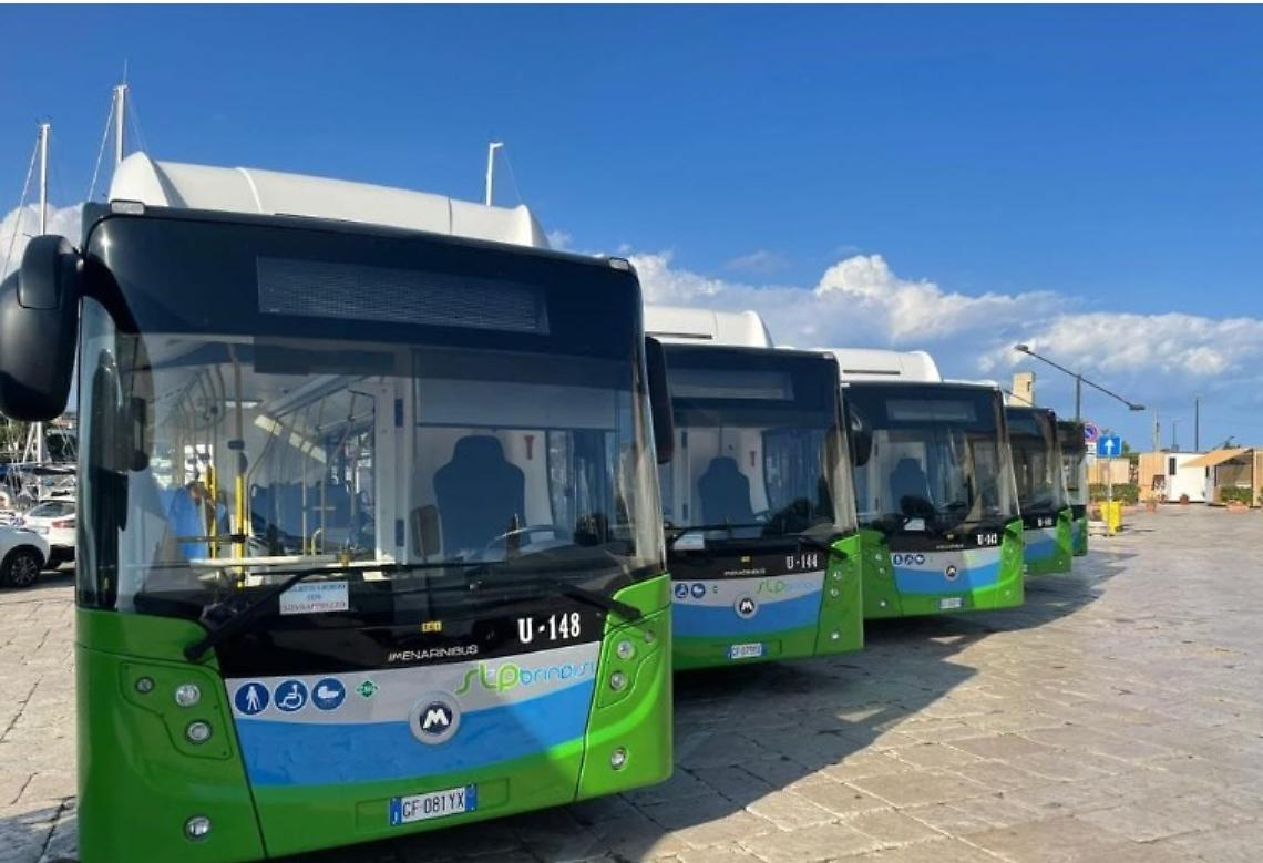 I mezzi della Stp Brindisi