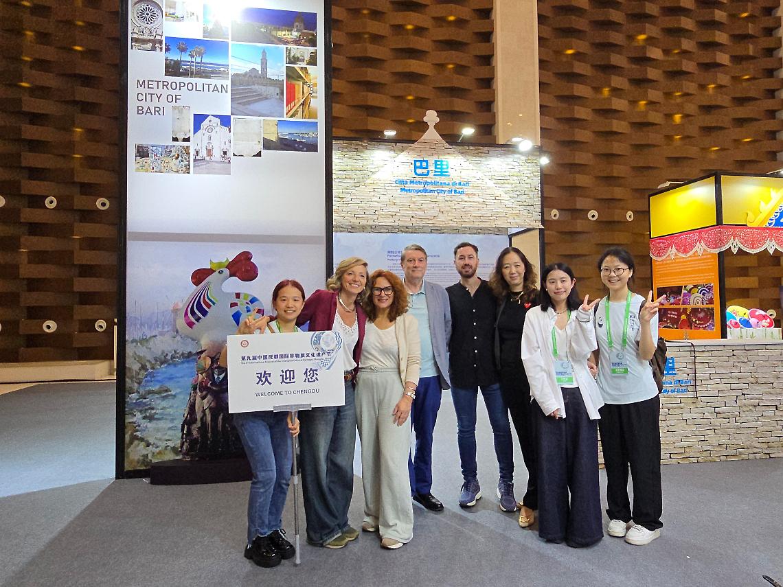 La Puglia conquista Chengdu: la creatività artigiana in vetrina al Festival del Patrimonio Immateriale