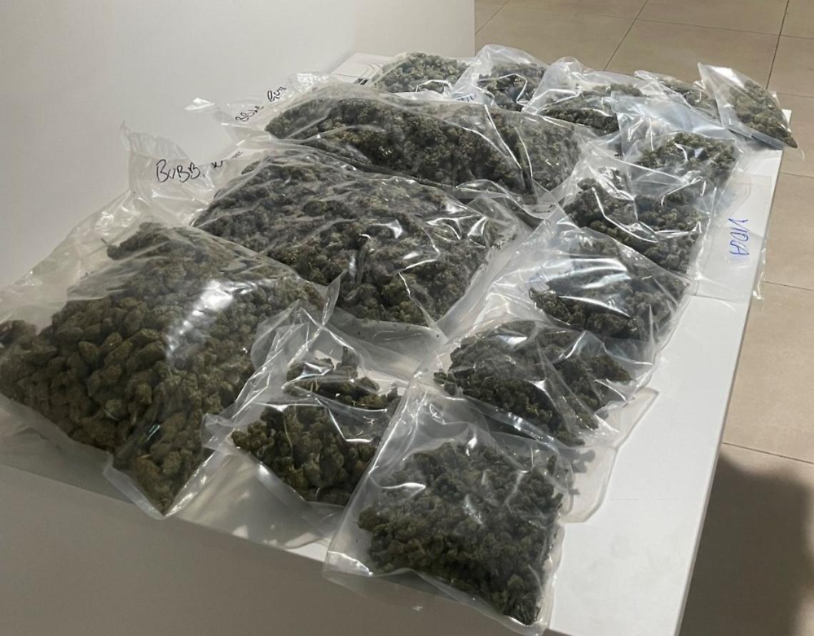 La droga sequestrata