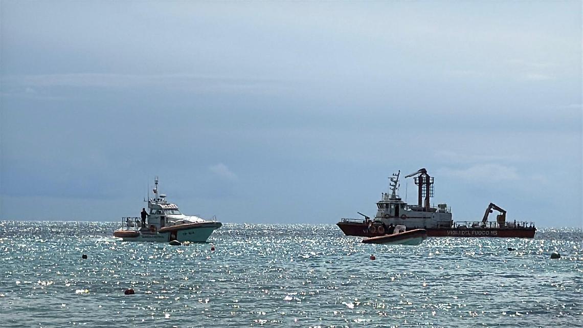 Il luogo dell'incidente a Marina di Leporano - foto di Francesco Manfuso