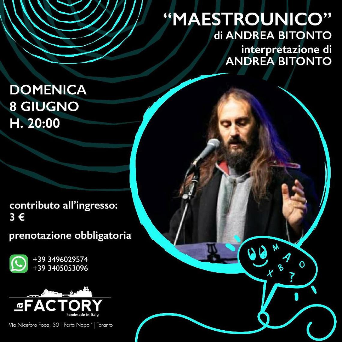 La locandina dell'evento