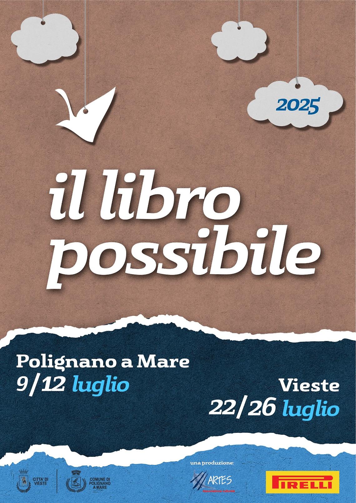 La locandina dell'evento "Il libro Possibile" a Polignano