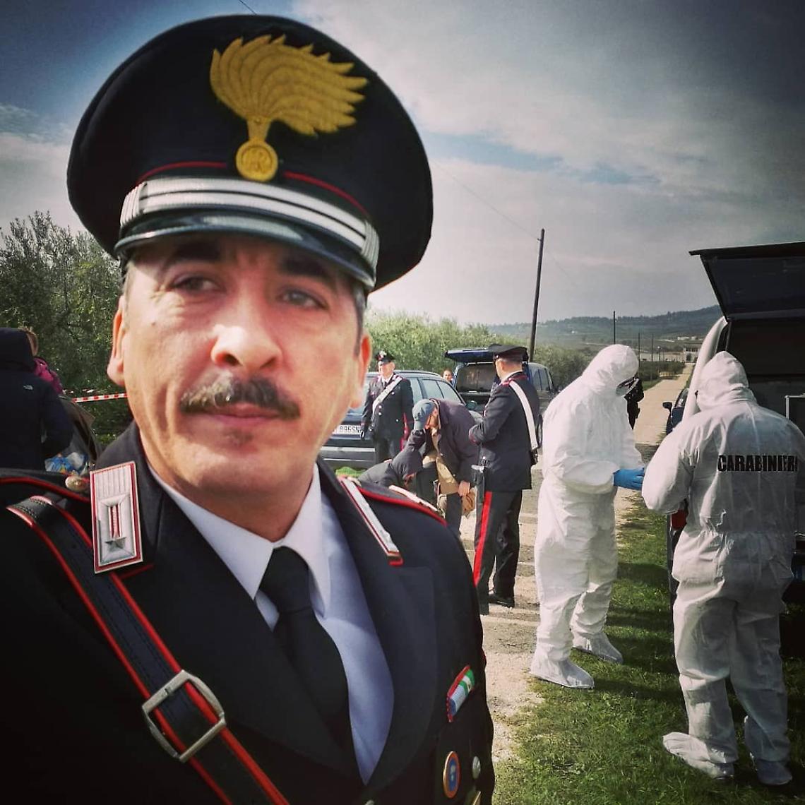 L'attore Nando Irene nei panni del maresciallo La Macchia, protagonista della serie  “Imma Tataranni. Sostituto Procuratore" 