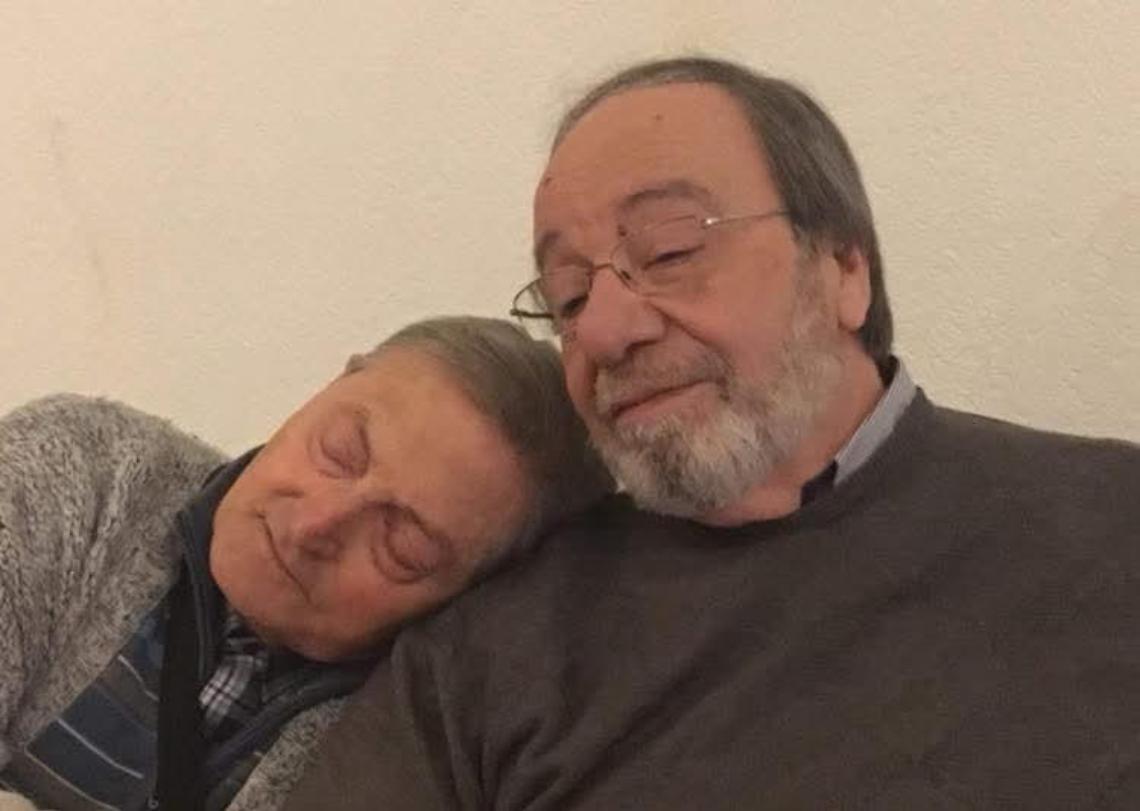 Giulio Pagani (a destra) assieme a Pino Rapetti