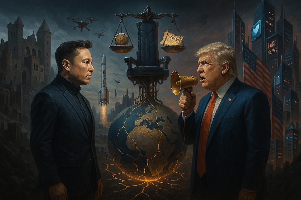 Lo scontro tra Elon Musk e Donald Trump