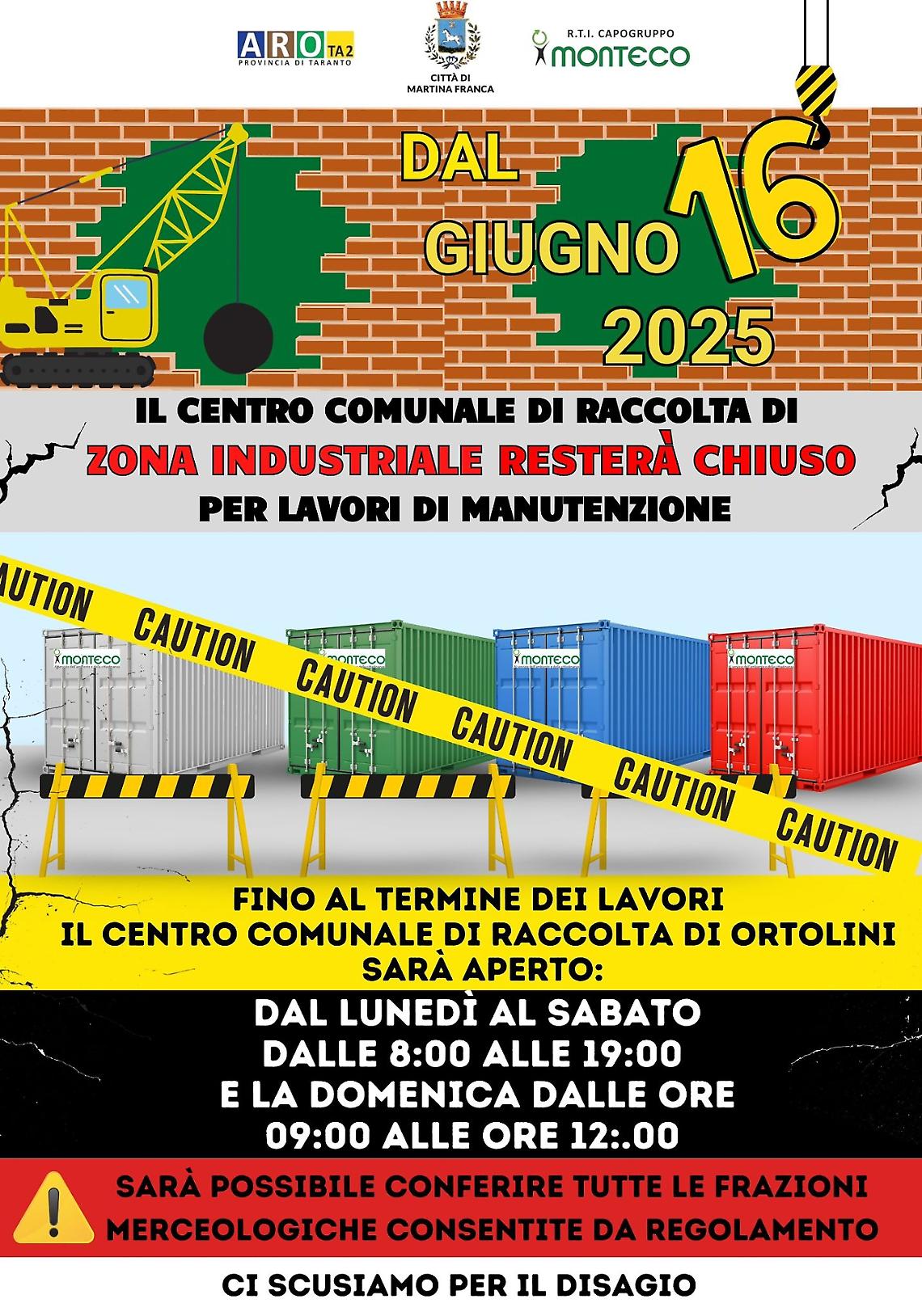 Chiuso il Ccr di Martina Franca