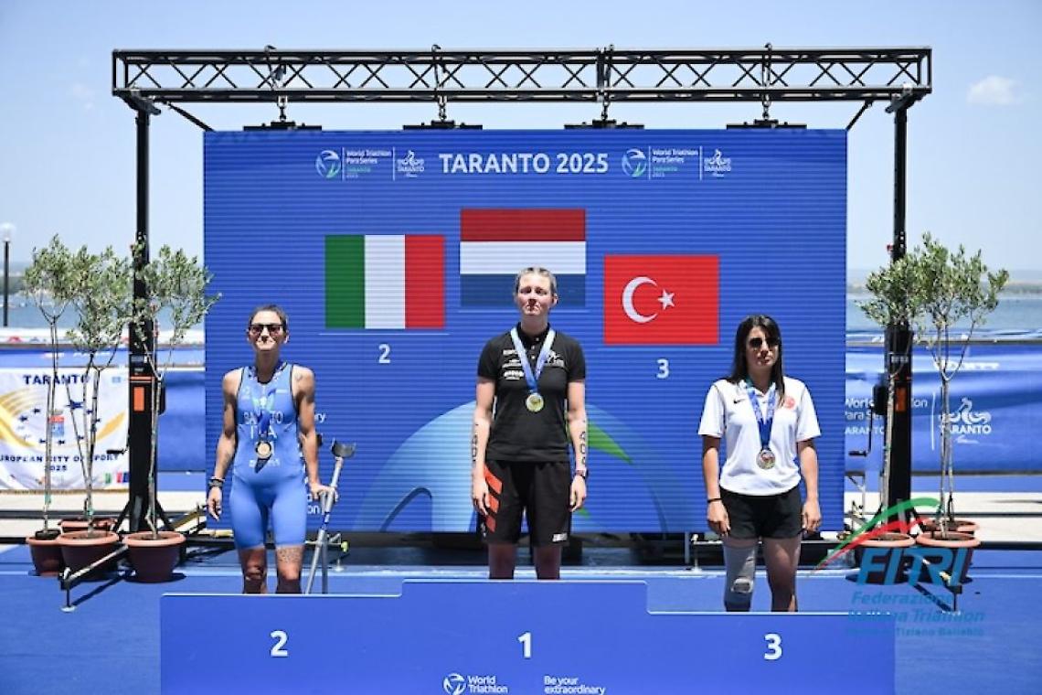 World Triathlon Para Series, a Taranto successo per l'evento internazionale
