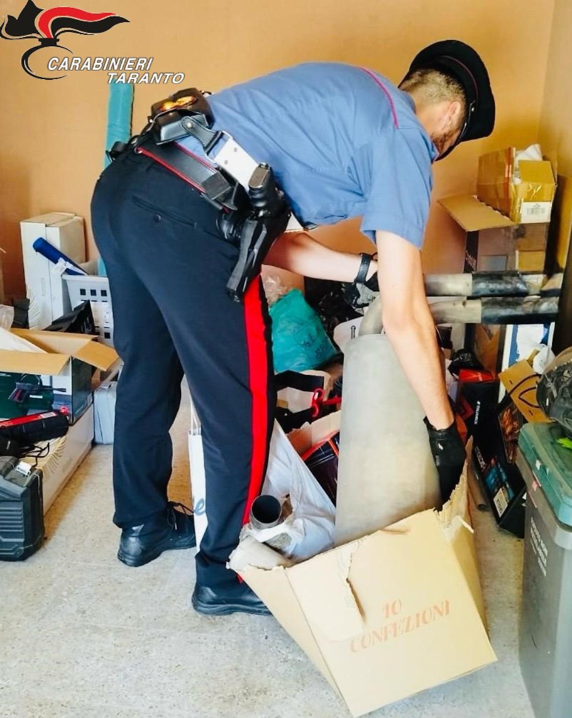 Sequestro di droga a Massafra