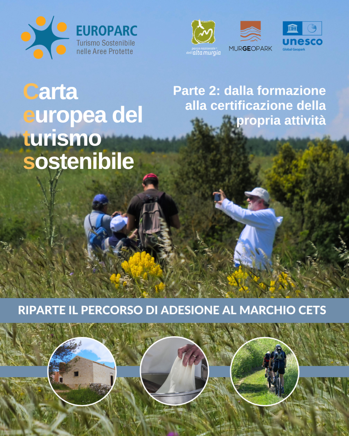 Riparte il percorso di adesione al marchio Cets per gli operatori turistici di MurGEopark
