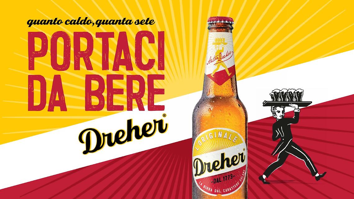 Nuovo look per la birra Dreher