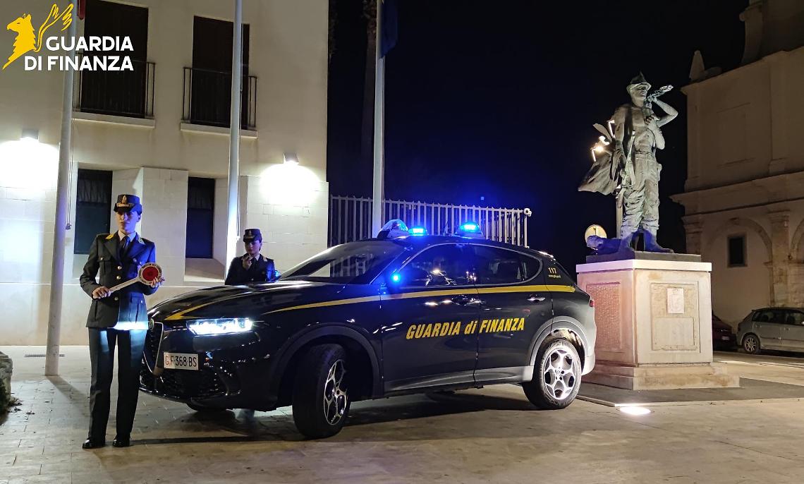 La Guardia di Finanza a Barletta