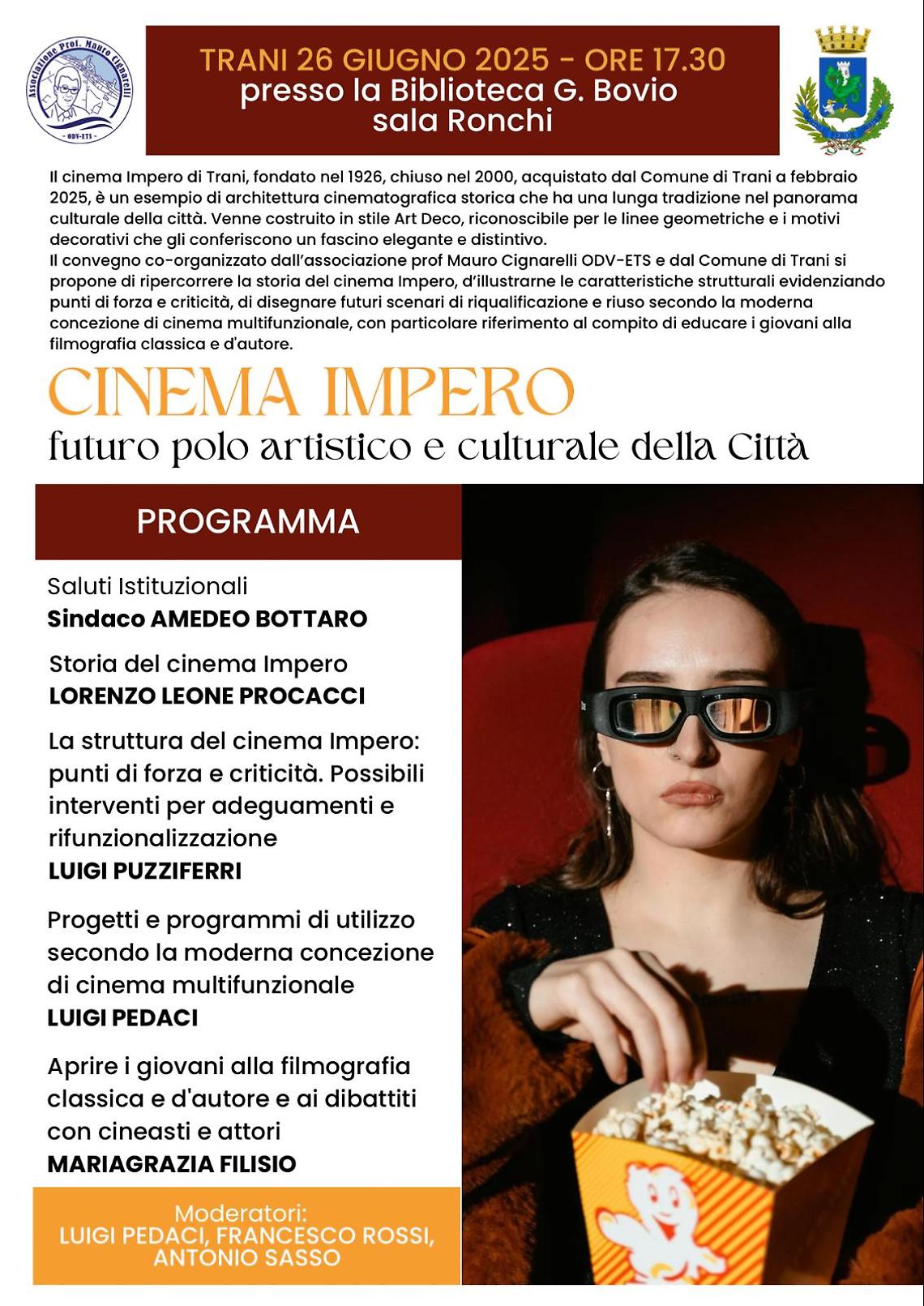 La locandina dell'appuntamento