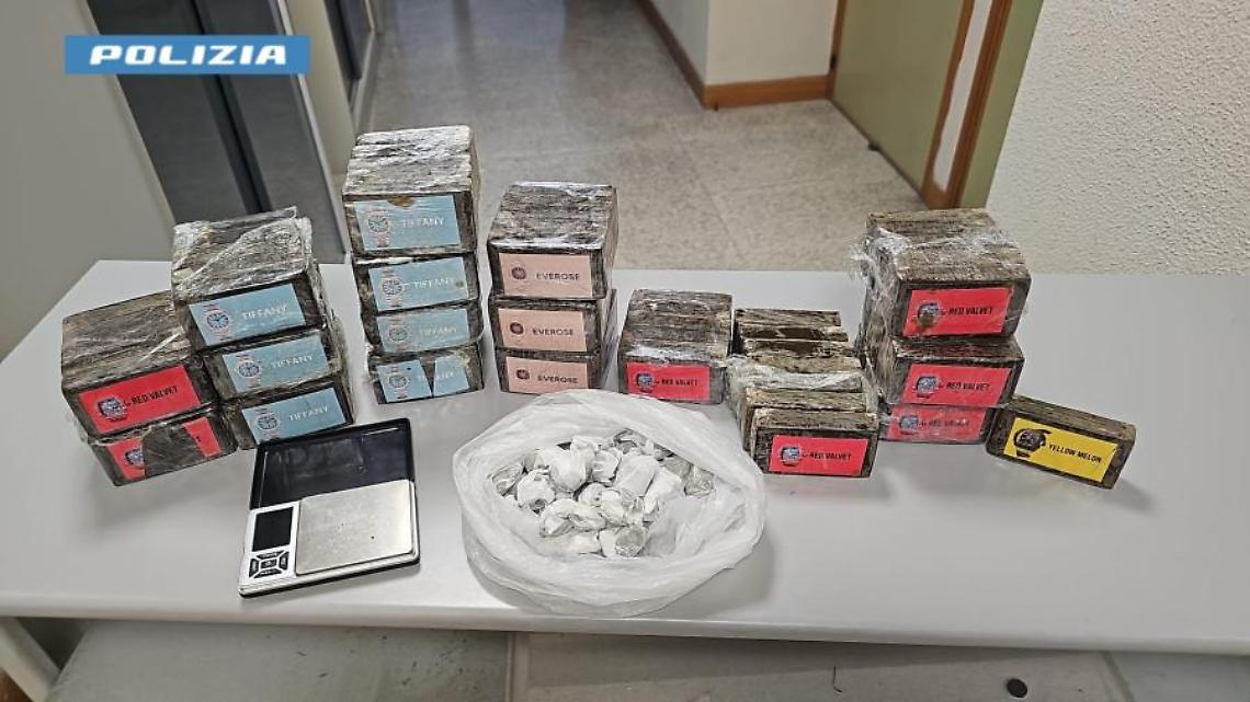 La droga sequestra a Brindisi