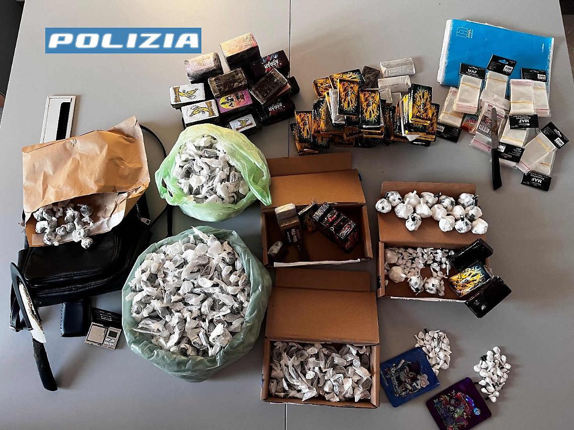 La droga sequestrata