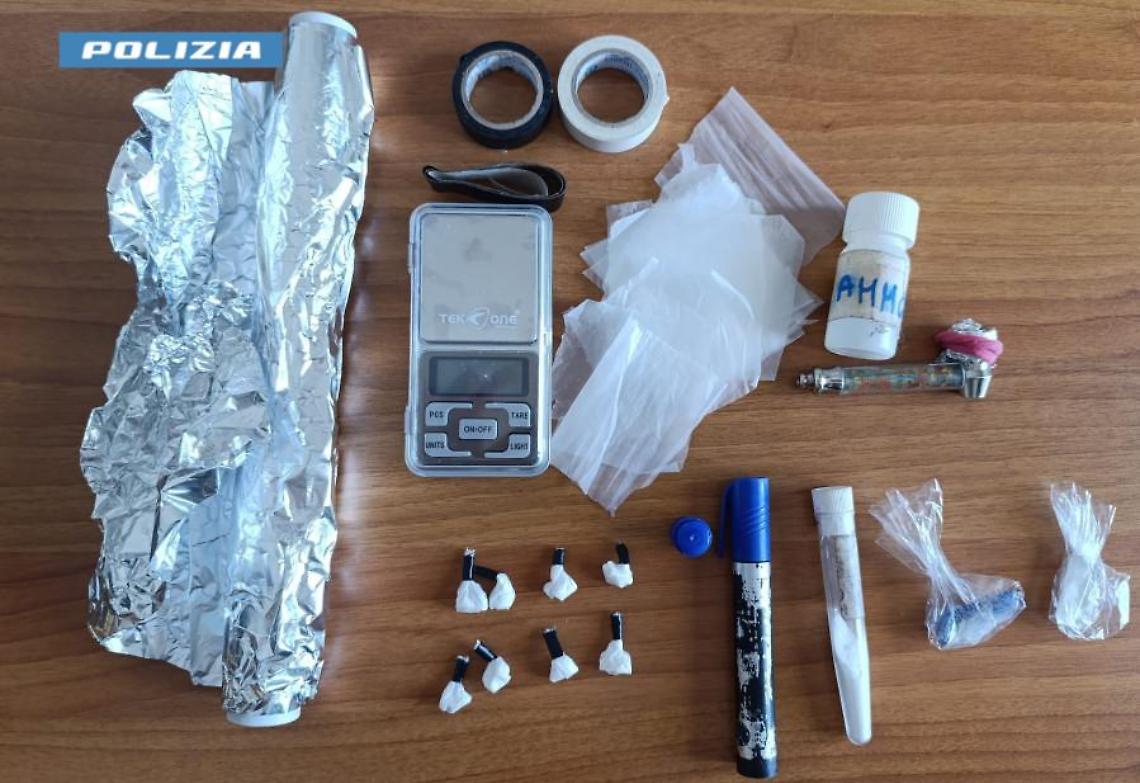 La droga sequestrata