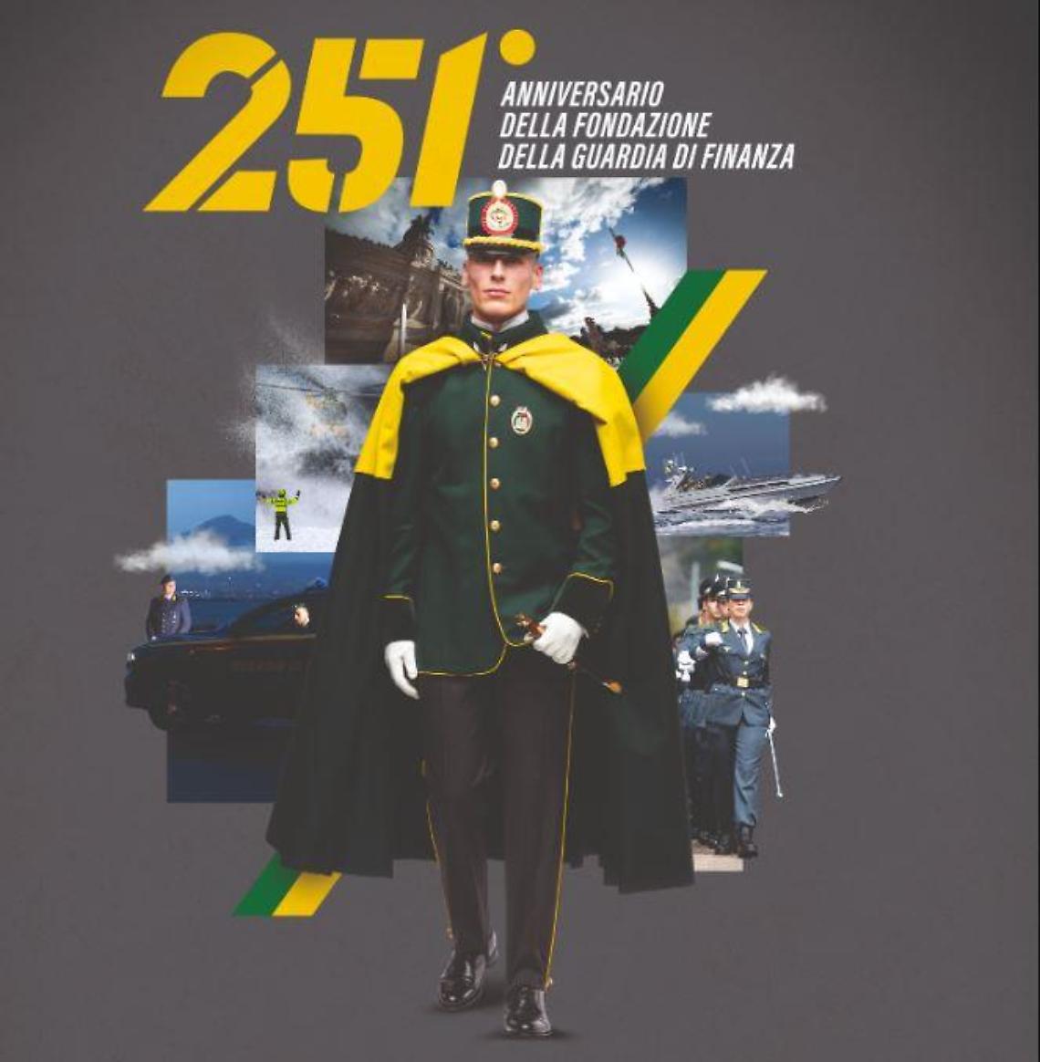 Il 251° Anniversario della Guardia di Finanza