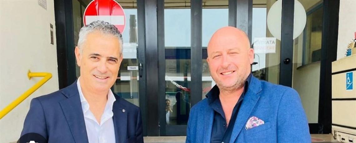  Il deputato Dario Iaia e il consigliere regionale Renato Perrini 