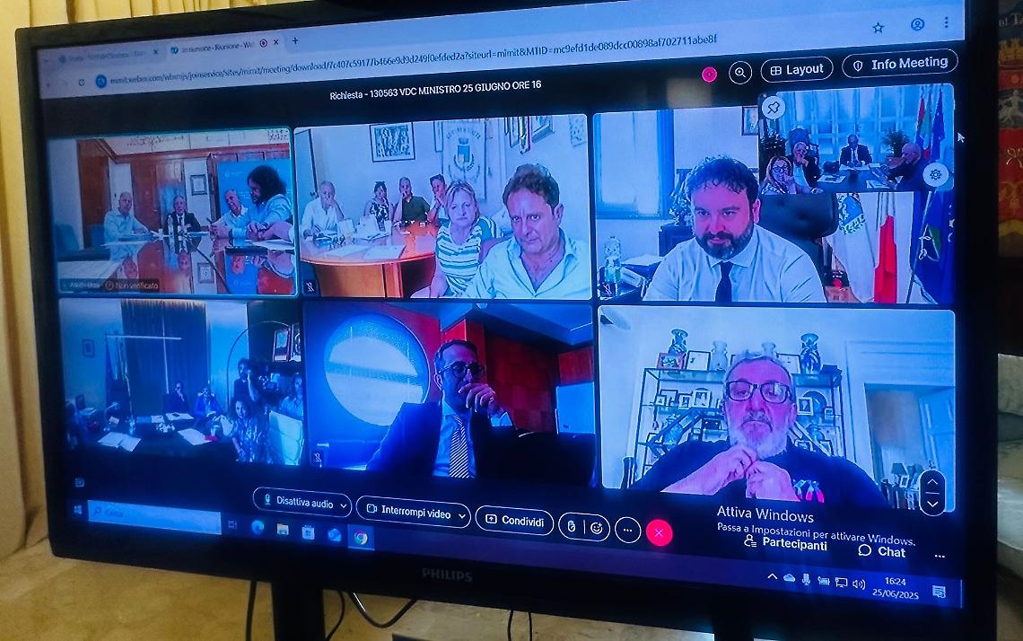 L'incontro online sull'accordo di programma per Taranto