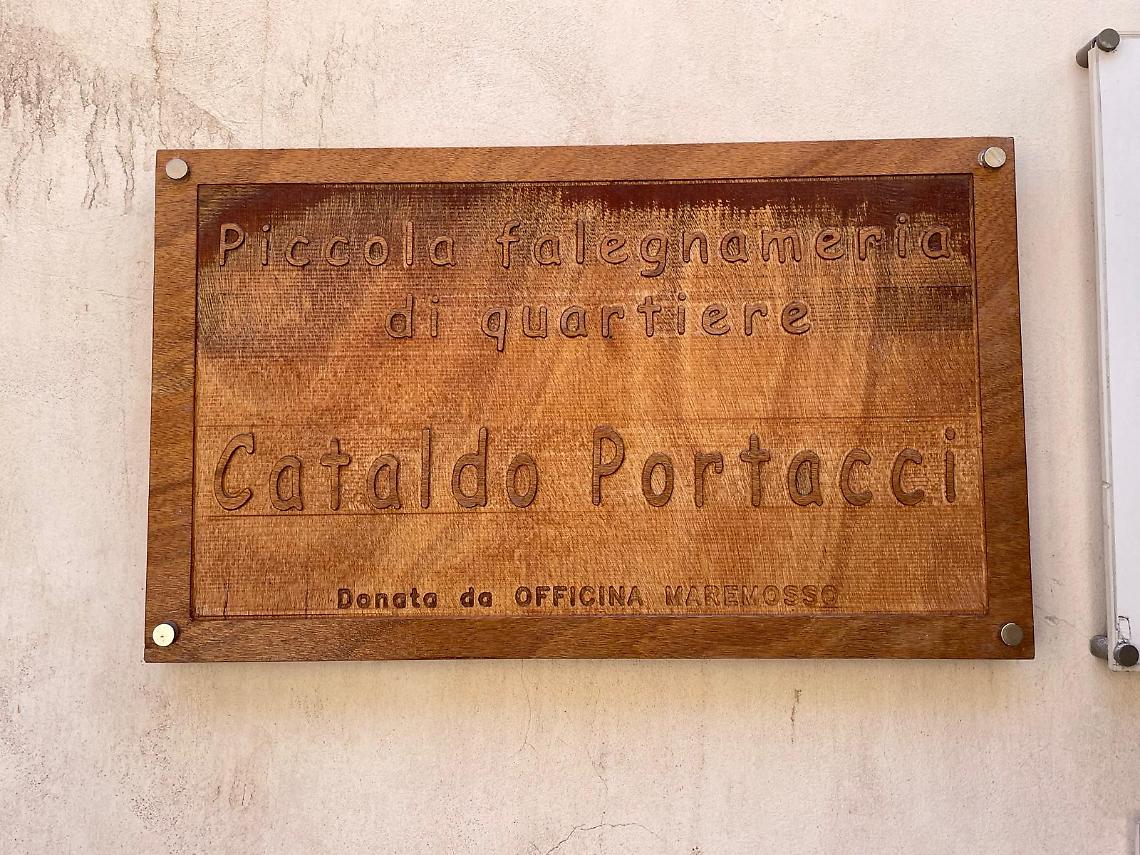La falegnameria di quartiere 