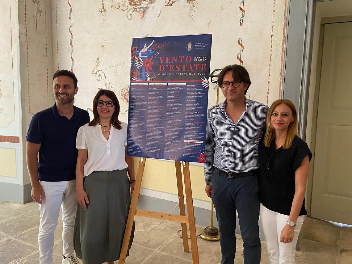 Presentato a Martina Franca il cartellone dell'estate 2025